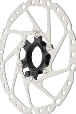 Shimano STEPS RT-EM600-M Disc Brake Rotor Integrated Speed Sensor Magnet - 180mm Center Lock For eBike Silver