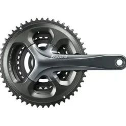 Shimano Tiagra FC-4703 Crankset - 172.5mm 10-Speed 50/39/30t 110/74 Asymmetric BCD Hollowtech II Spindle Interface Gray