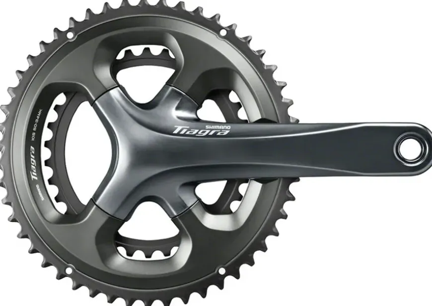 Shimano Tiagra FC-4700 Crankset - 172.5mm 10-Speed 48/34t 110 Asymmetric BCD Hollowtech II Spindle Interface Gray
