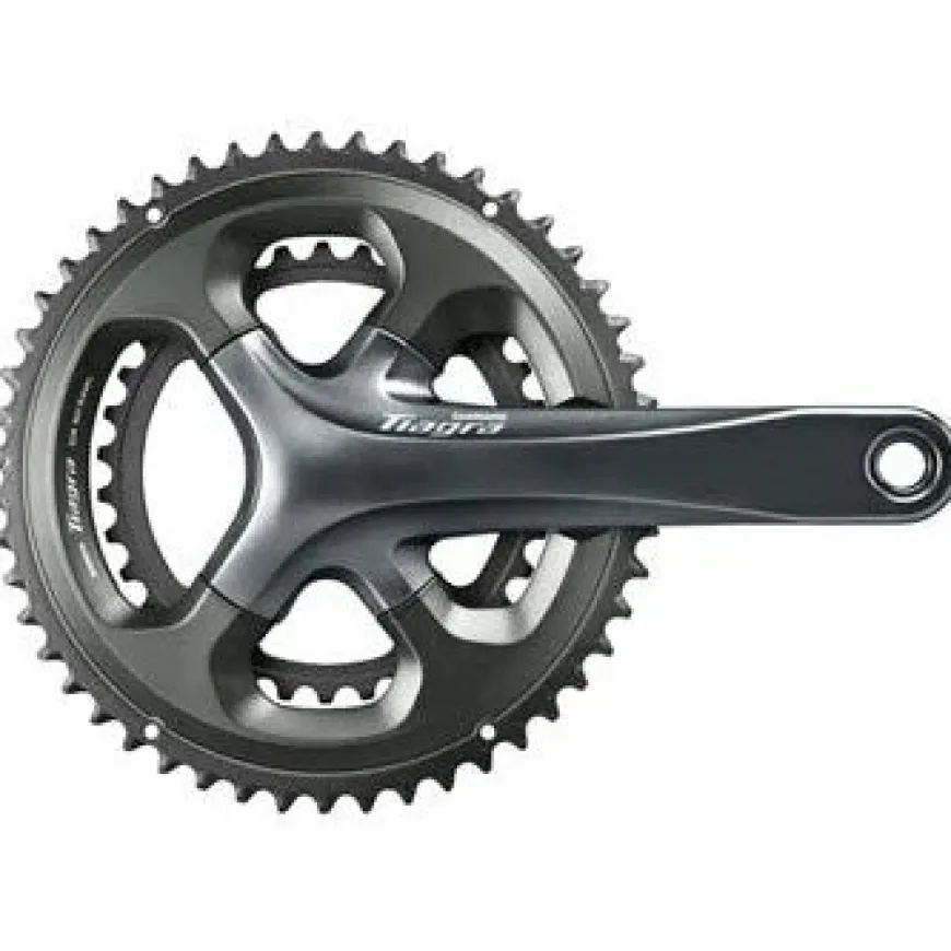 Shimano Tiagra FC-4700 Crankset - 175mm 10-Speed 48/34t 110 Asymmetric BCD Hollowtech II Spindle Interface Gray