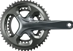 Shimano Tiagra FC-4700 Crankset - 165mm 10-Speed 48/34t 110 Asymmetric BCD Hollowtech II Spindle Interface Gray