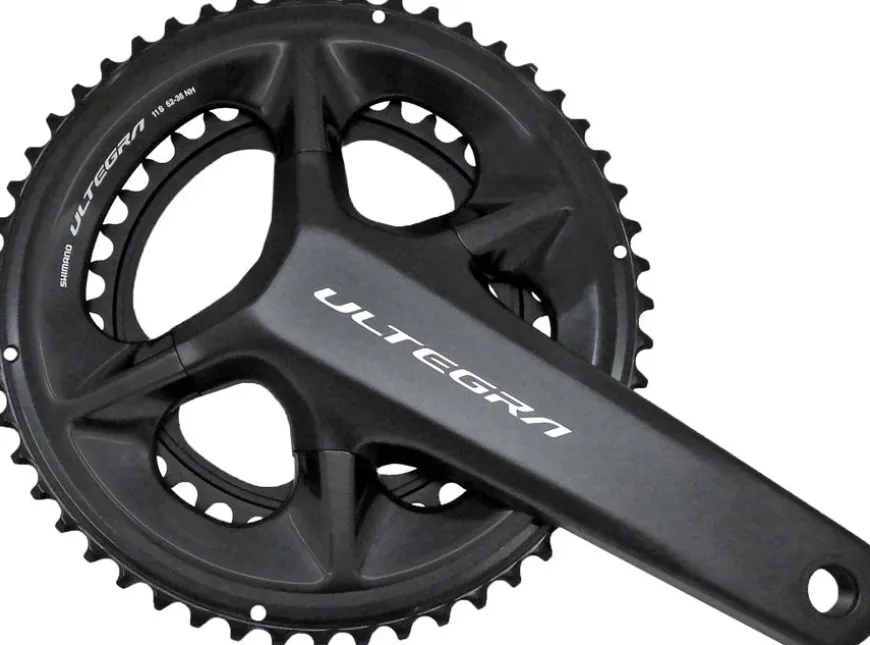 Shimano Ultegra FC-08 Crankset - 165mm 11-Speed 52/36t 110 Asymmetric BCD Hollowtech II Spindle Interface BLK
