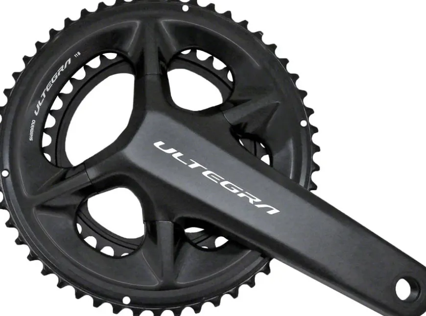 Shimano Ultegra FC-08 Crankset - 172.5mm 11-Speed 50/34t 110 Asymmetric BCD Hollowtech II Spindle Interface BLK