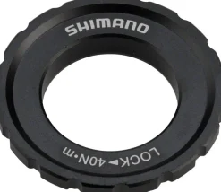 Shimano XT M8010 Outer Serration Centerlock Disc Rotor Lockring use 12/15/20mm Axle Hubs