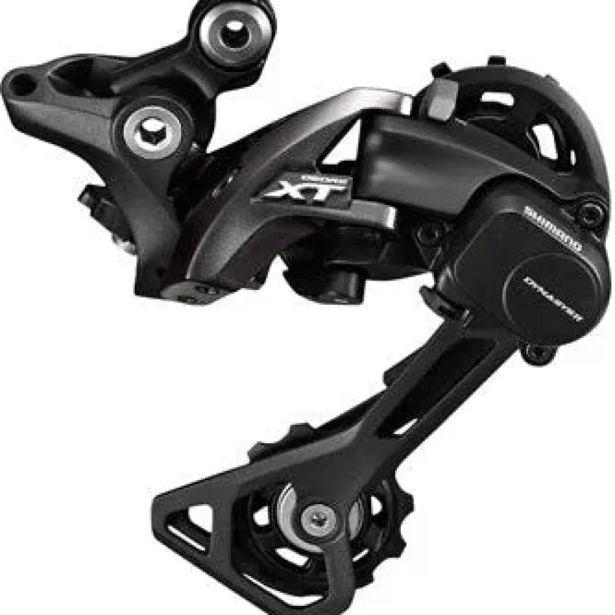 Shimano XT RD-M8000-GS Rear Derailleur - 11 Speed Medium Cage BLK With Clutch