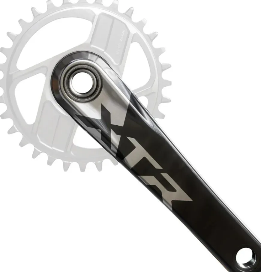 Shimano XTR FC-9220 Enduro Crankset - 170mm 12-Speed 1x Direct Mount Hollowtech II Hollow-Forged Crankarms BLK/Silver