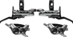 Shimano XTR M9220 Enduro Disc Brake Upgrade Kit - Right Left BL-M9220 Levers Post Mount Front Rear BR-M9220 4-Piston Calipers
