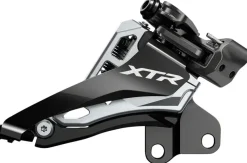 Shimano XTR M9100-E E2 Direct Mount 2x12 Front Side-Swing Derailleur