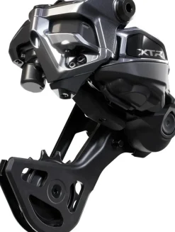 Shimano XTR RD-M9250-GS Di2 Wireless Rear Derailleur - 12-Speed Medium Cage Shadow ES BLK/Gray