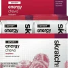 Skratch Labs Sport Energy Chews: Raspberry, Box of 10