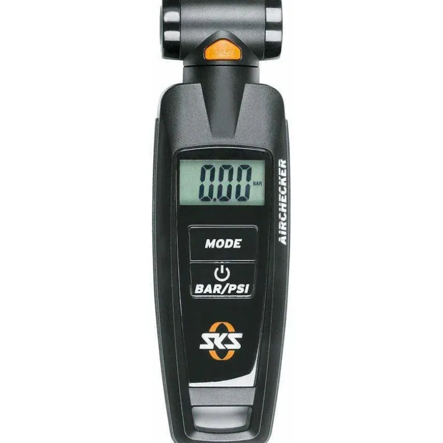 SKS Airchecker Digital Display Pressure Gauge: Presta and Schrader