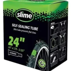 Slime 24" Schrader Valve Bike Tube 33mm - 24" x 1.5 - 2.125"