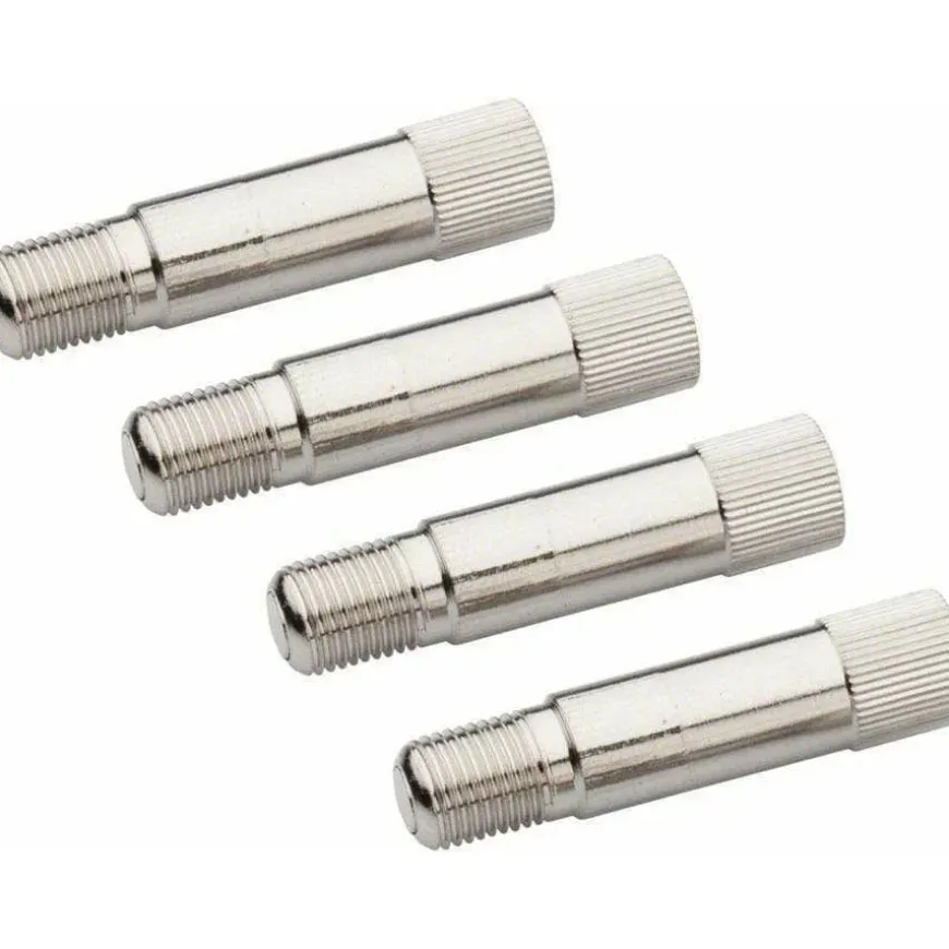 Slime 1-1/4" Schrader Valve Extenders: 4-Pack