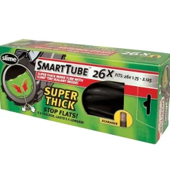 Slime Thick Smart Schrader Valve Tube - 26 x 1.75-2.125"