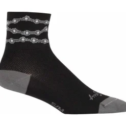 SockGuy Classic Chains Cycling Socks - 3 inch