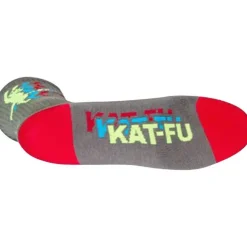 SockGuy Crew Kat-Fu Bike Socks - 6 inch