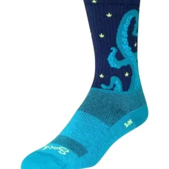 SockGuy Crew Kraken Cycling Socks - 6 inch