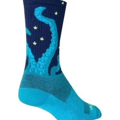 SockGuy Crew Kraken Cycling Socks - 6 inch