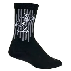 SockGuy Sockguy Hip Bones Socks 5-9 Black