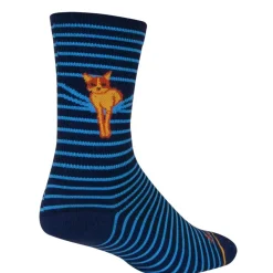 SockGuy Sockguy Peekaboo Socks 5-9 Blue