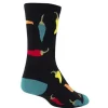 SockGuy Sockguy Peppers Crew Socks 9-13 Black