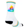 SockGuy Sockguy Swirl SGX6 Socks White 9-13