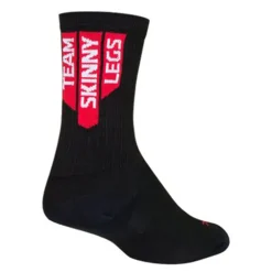 SockGuy Sockguy Team Skinny Legs SGX6 Socks 9-13 Black