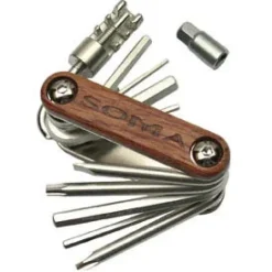 Soma Soma Woodie 11-Function Multi-Tool Wood/Chrome