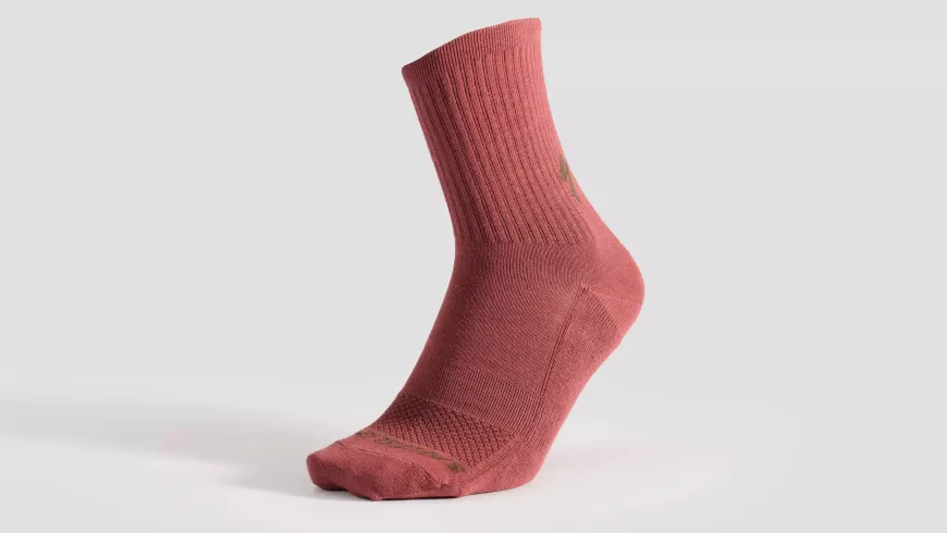 Specialized Cotton Tall Socks - Spice