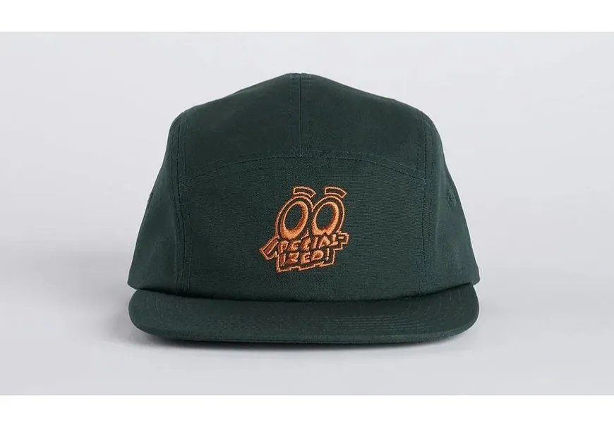 Specialized eyes graphic 5 panel camper hat yth forest green osfa
