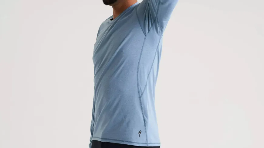 Specialized Men's Traction Long Sleeve Tee - Glacial