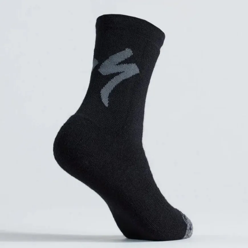 Specialized Merino Deep Winter Tall Logo Socks