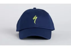 Specialized s-logo 6 panel dad hat yth deep marine osfa