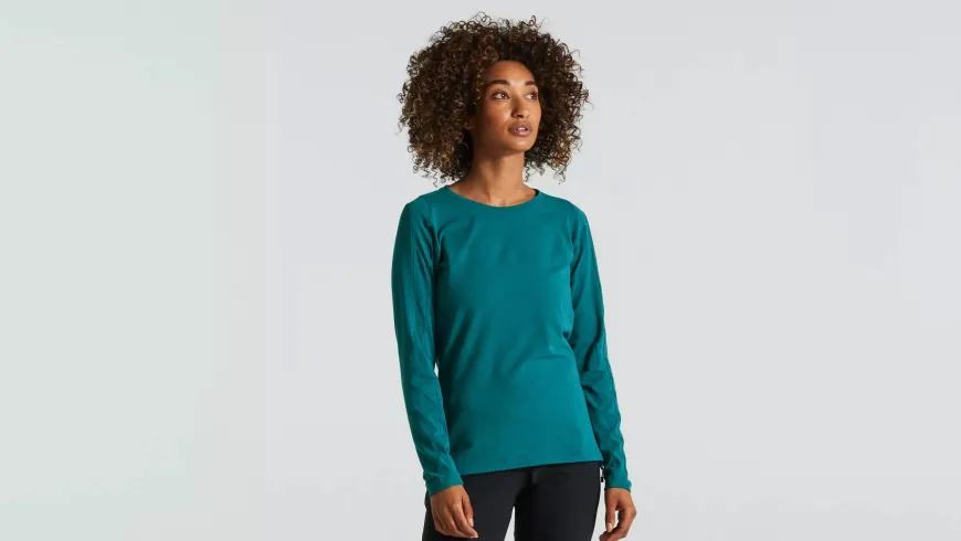 Specialized Women's Trail Long Sleeve Jersey - Tropical Teal