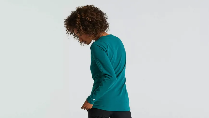 Specialized Women's Trail Long Sleeve Jersey - Tropical Teal