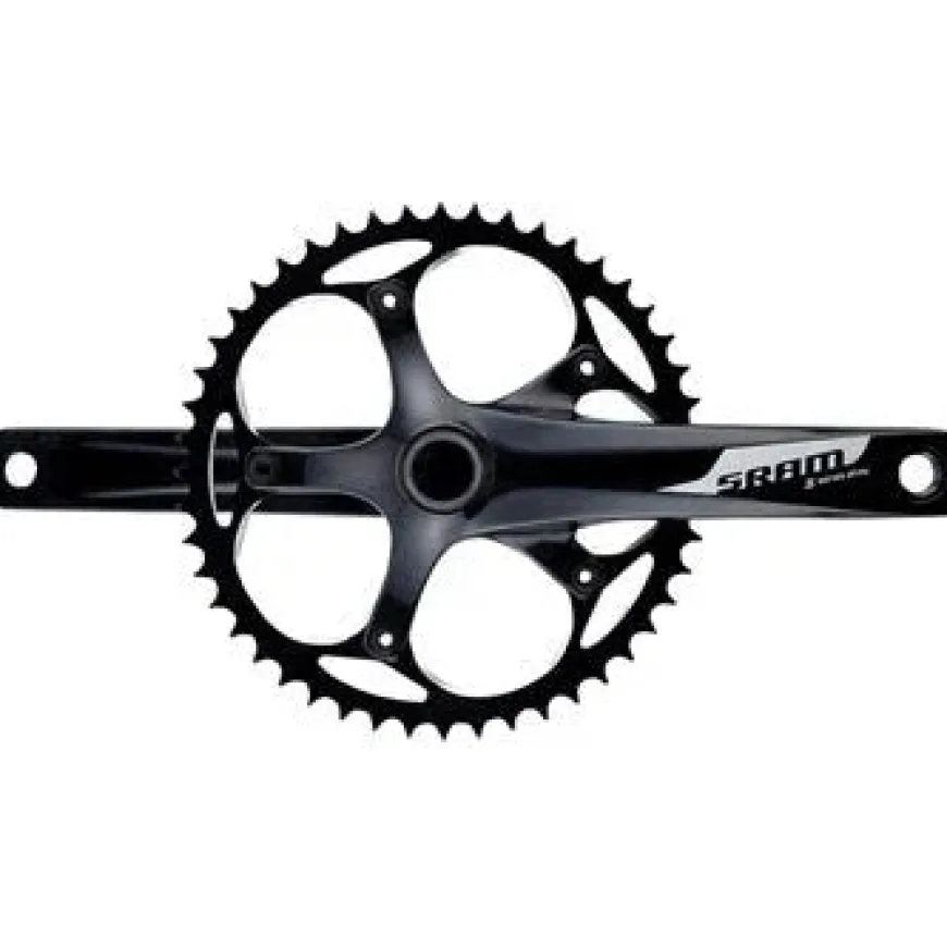 SRAM 300 1.1 Courier Bicycle Crankset - 170mm, Single Speed, 48t, 130 BCD, GXP Spindle Interface