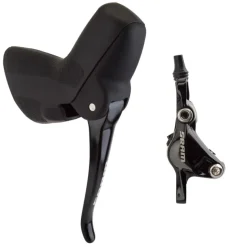 SRAM Apex 1 Disc Brake and Lever - Front Hydraulic Post Mount Black A1