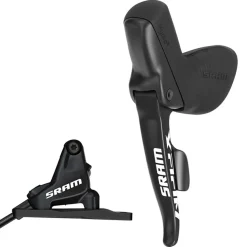 SRAM Apex Hydraulic Disc Brake Cable-Actuated Dropper Remote Lever - Left/Front Flat Mount 950mm