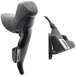SRAM Apex Shift/Brake Lever Hydraulic Disc Brake Caliper - Right/Rear 12-Speed DoubleTap Flat Mount 20mm Offset BLK D1
