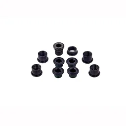 SRAM 5-Arm Hidden Bolt Road Crank Chain Ring Bolt Kit 1x Crankset Steel BLK