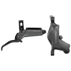 SRAM Code Bronze Stealth Disc Brake Lever - Rear Post Mount 4-Piston Aluminum Lever SS Hardware Dark Polar C1