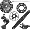 SRAM Eagle 90 Ebike Groupset - 165mm Brose 36T Clip-on Guard Chain XS-1275 10-52t Single Click Shifter Rear Derailleur