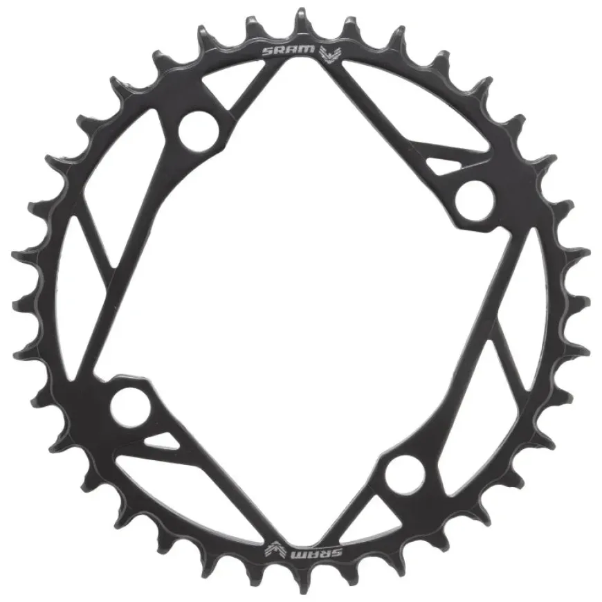 SRAM Eagle T-Type Chainring - 36t 12-Speed 104 BCD Steel Black