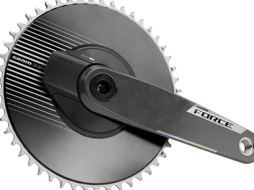 SRAM Force 1 AXS Power Meter Crankset - 172.5mm 12-Speed 50t Aero PM Chainring 8-Bolt Direct Mount DUB Spindle Carbon E1