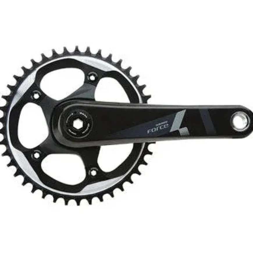 SRAM Force 1 Bicycle Crankset - 172.5mm, 10/11-Speed, 42t, 110 BCD, GXP Spindle Interface