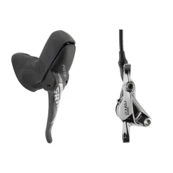 SRAM Force 1 Disc Brake and Lever - Front Hydraulic Post Mount Black A1
