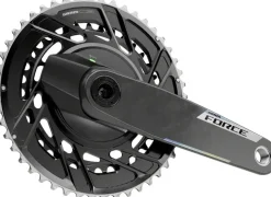 SRAM Force AXS Power Meter Crankset - 170mm 12-Speed 46/33t Thread Mount 8-Bolt PM Spider DUB Spindle Carbon E1