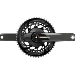 SRAM Force AXS Power Meter Bicycle Crankset - 170mm, 2x 12-Speed, 46/33t, Direct Mount, DUB Spindle Interface, Iridescent Gray, D2