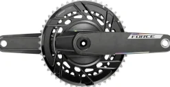 SRAM Force AXS Power Meter Crankset - 165mm 12-Speed 50/37t Thread Mount 8-Bolt PM Spider DUB Spindle Carbon E1