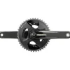 SRAM Force AXS Wide Power Meter Bicycle Crankset - 165mm, 2x 12-Speed, 43/30t, 94 BCD, DUB Spindle Interface, Iridescent Gray, D2